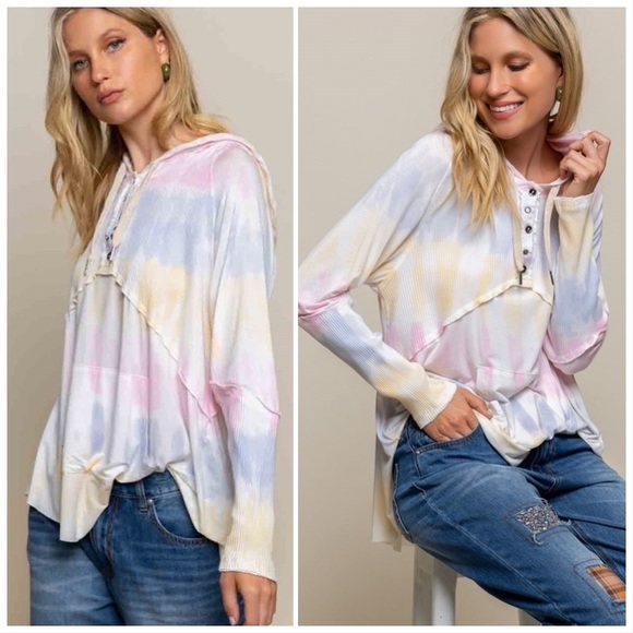 POL Feeling Cozy Coconut Hoodie Top - Picture 5 of 13